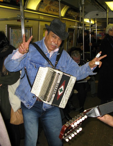 Peace in the New York Subway