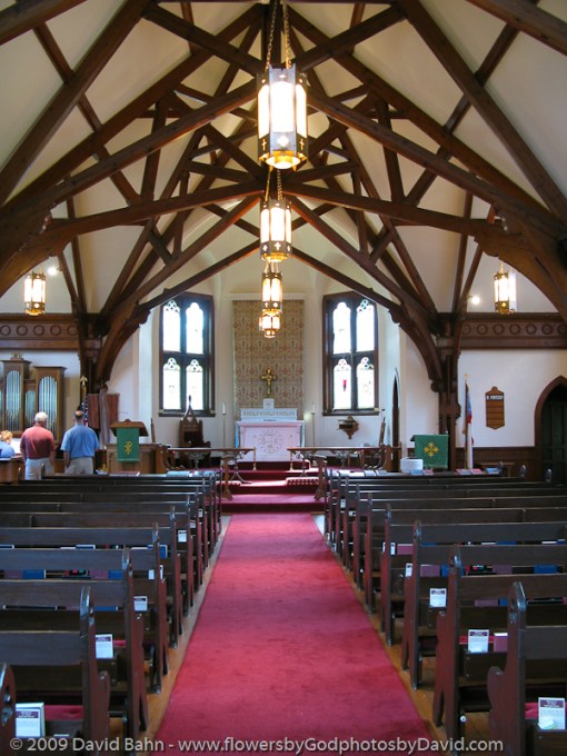 Nave and Chancel "Overly Centered" by some standards
