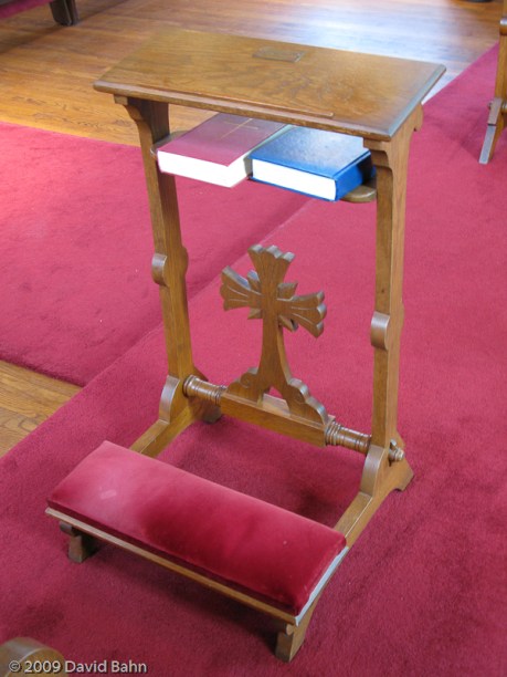 20090721-20090721-IMG_0850 This kneeler is in the Episcopal Church in LaGrange, Texas