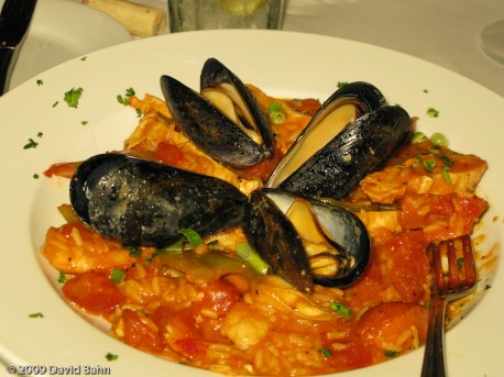 This was one of the four dishes at our table for dinner with friends.