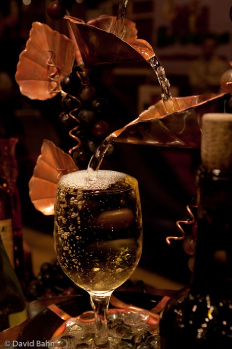 "Wine Glass Fountain" © David Bahn