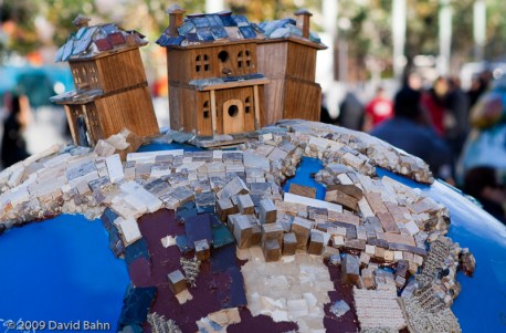 "Fanciful World Globe" © 2009 David Bahn