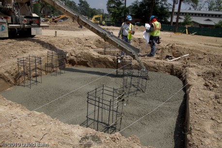 Massive Footing Photo by David Bahn - May 2010