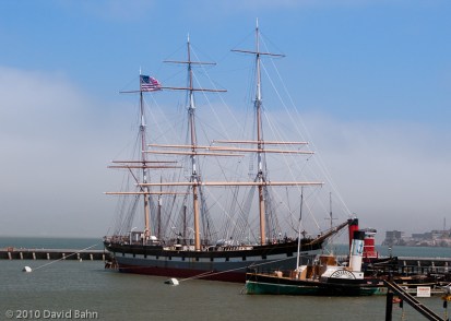 Tall Ship in San Francisco Harbor Tall Ship in San Francisco Harbor