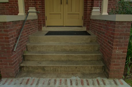 Steps to the Church's Back Door