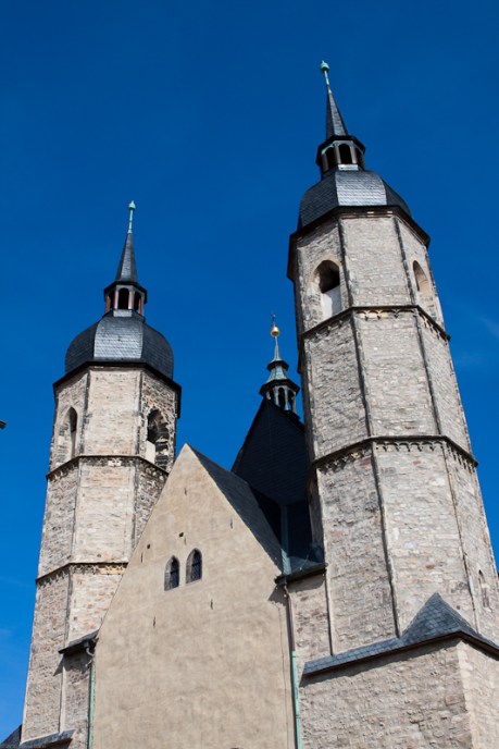 St. Andrew's Church in Eisleben, Germany where Luther preached his last sermon four days before his death.