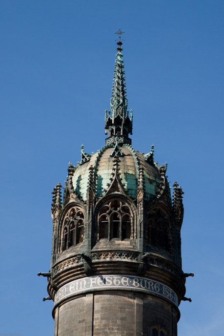 Castle Church Steeple - Wittenburg, Germany Castle Church Steeple - Wittenburg, Germany