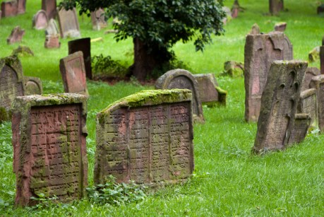 Jewish Cemetery in Worms, Germany