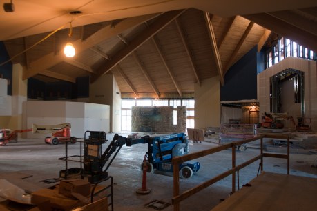St. John's new worship center interior