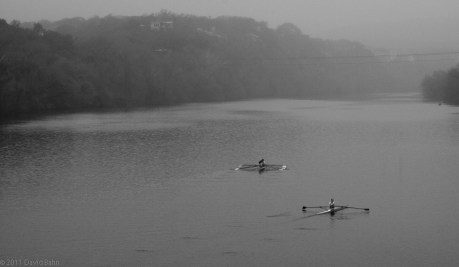 Rowers in the Morning Fog Rowers in the Morning Fog