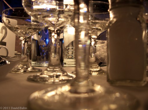 Stemware at Wedding Reception