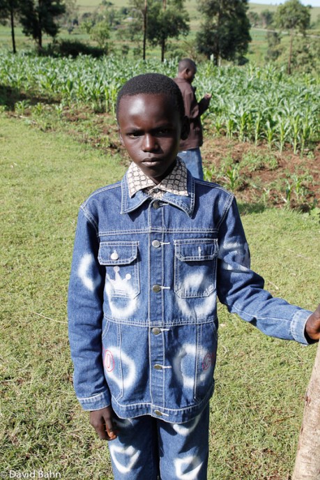 A young Kenyan boy comes to the free optical clinic in Kilgoris, Kenya. The clinic was sponsored by Trinity Lutheran Church in Klein, Texas. Members from St. John Lutheran Church in Cypress, Texas were also part of the mission team. 