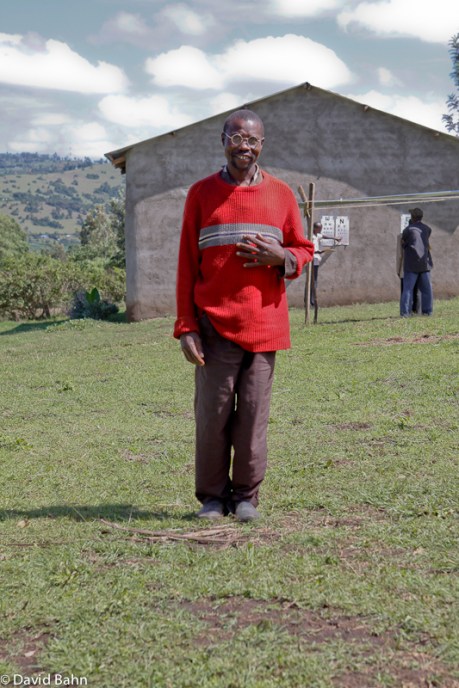 A Young Kenyan Man With New Glasses