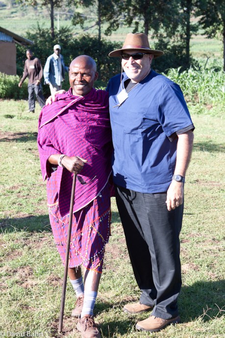 Pastor Philip Ole Mompashi - Kenya with Pastor David Bahn - Texas