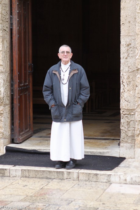 A friendly priest welcomed us at St. Anne Monastery, near the ruins at the pool of Bethesda.
