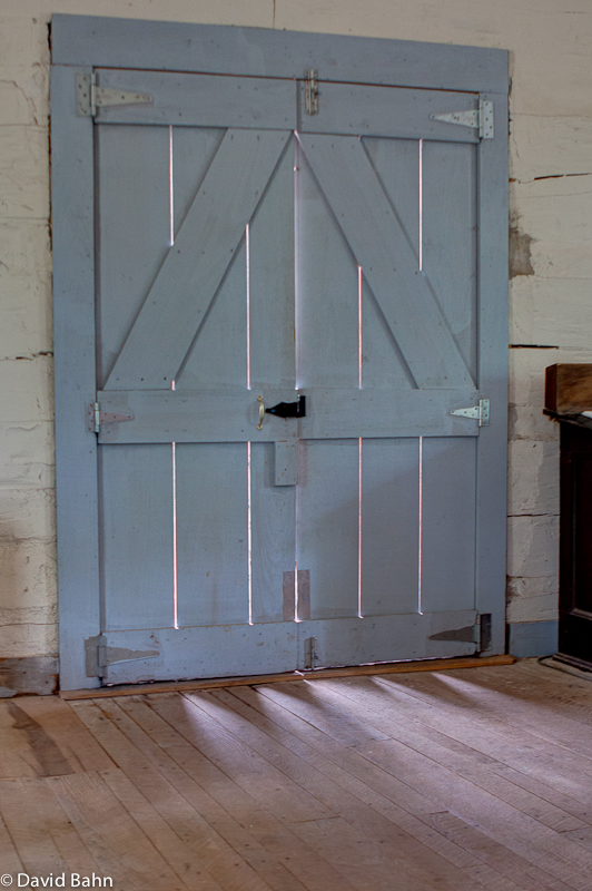 Let the Light In! - Interior of McKendree Chapel Front Door