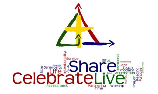 Celebrate, Live, and Share the love of God in Christ!