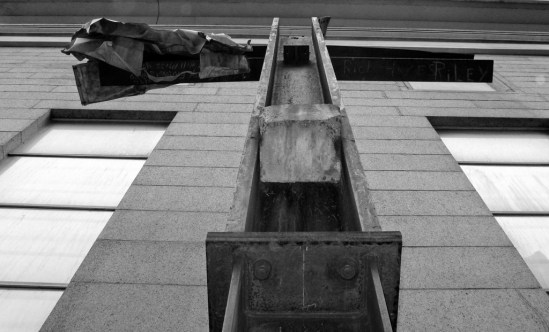 This cross was found in the rubble of the World Trade center twin towers after the 9/11 attacks.