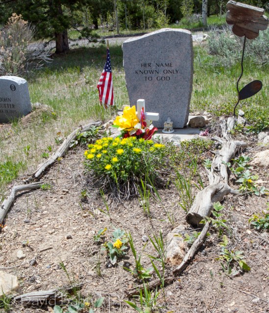 "HER NAME KNOW ONLY TO GOD"