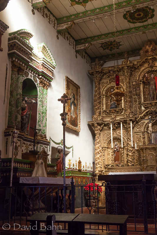 Serra Chapel in the San Juan Capistrano mission