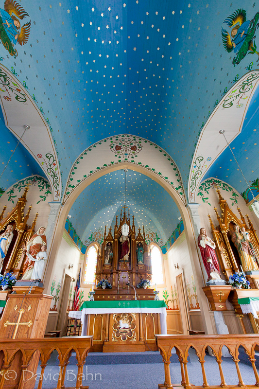 One of the Painted Churches near Schulenberg, Texas