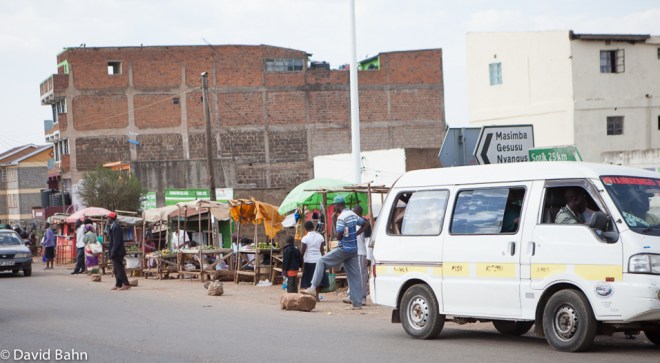 Street Scene in Kenya