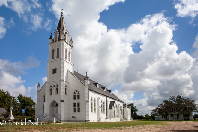 One of the "Painted Churches" near Schulenburg, Texas
