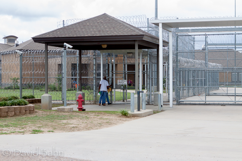 The entrance to Death Row inside Angola Prison