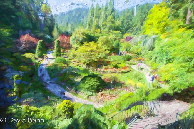 Butchart Gardens, Vancouver Island, Canada - June 2015
