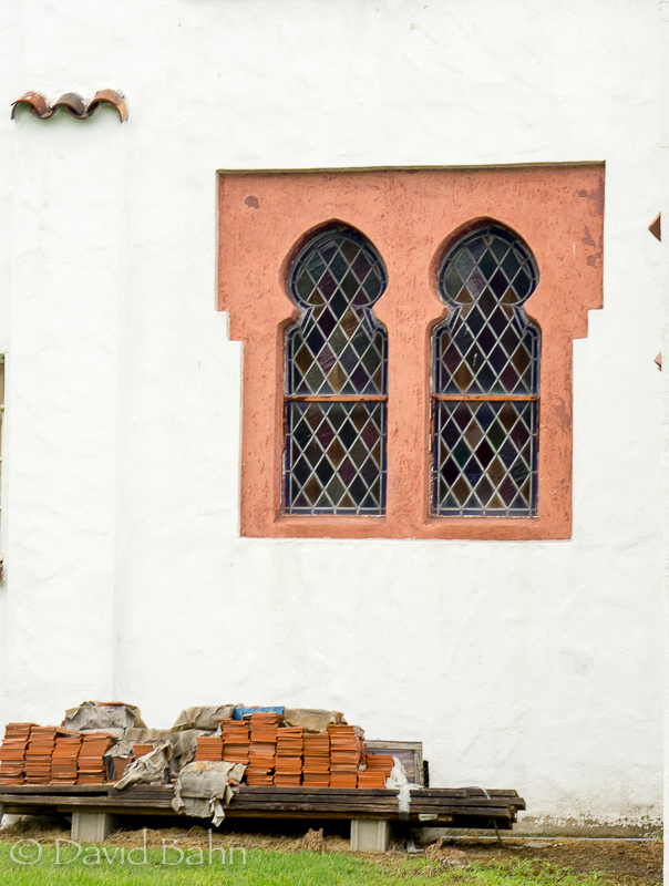 I'm trying to get out of my photography funk by taking photos and publishing them. This is the side window of the former B'Nai Israel Synagogue in Cape Girardeau, Missouri.