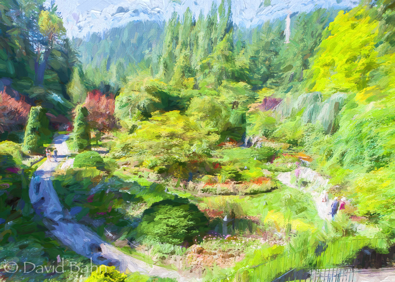 Butchart Gardens, Vancouver Island, Canada - June 2015