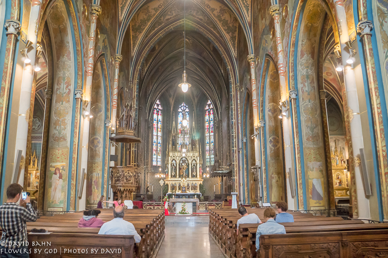 Interior of the Basilica of St. Peter and Paul at Vyšehrad fortress