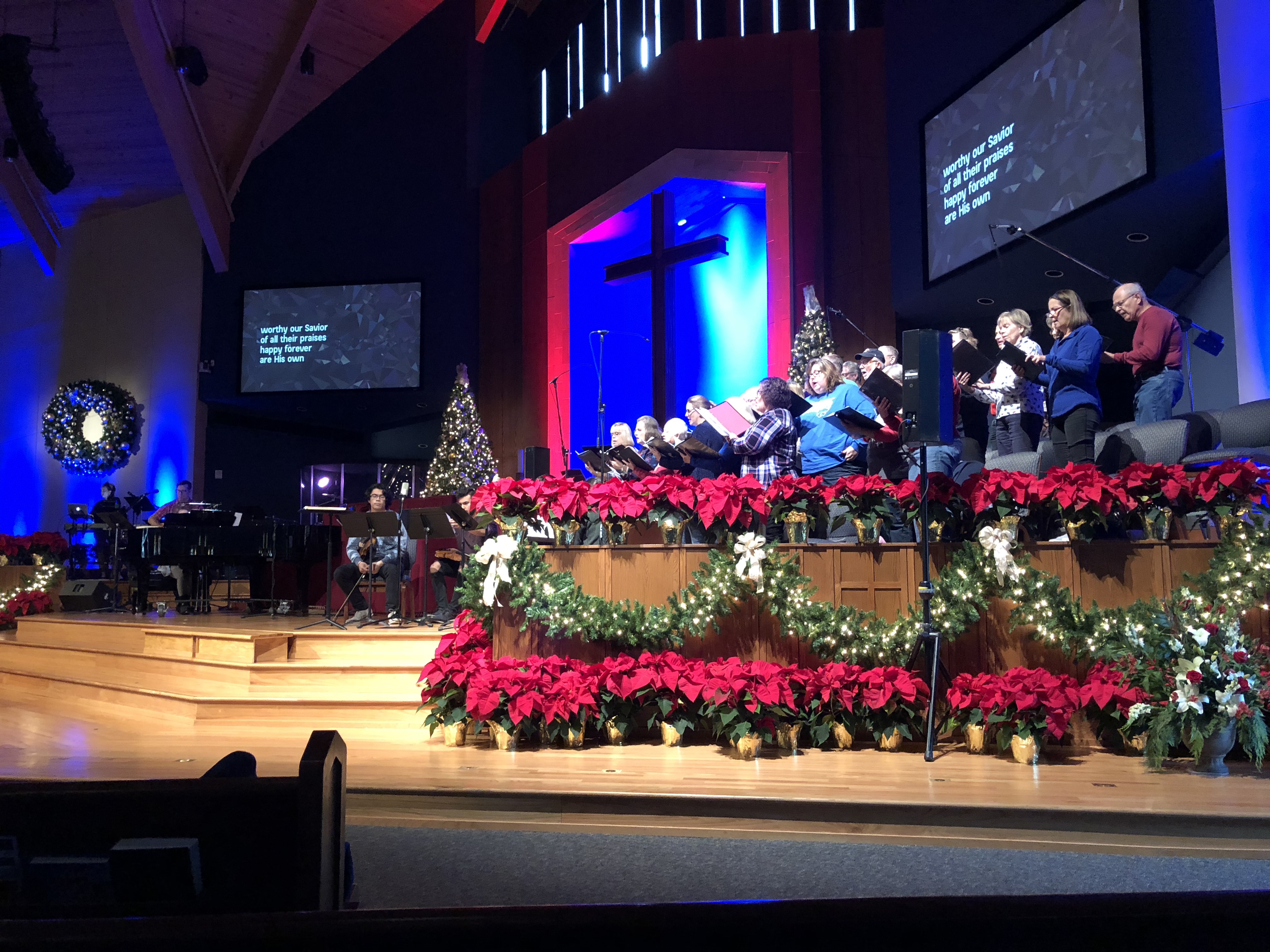 Christmas in the Arts Rehearsal